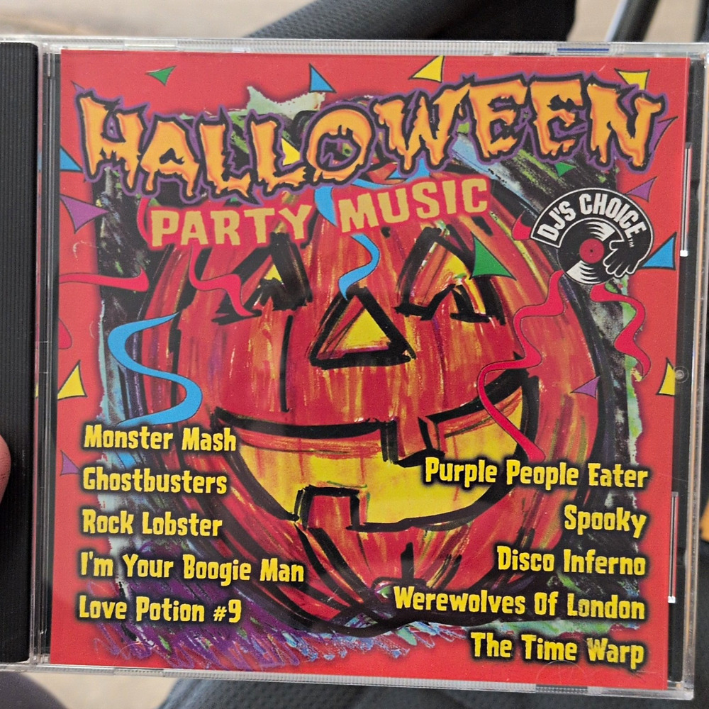 DJ's Choice Halloween Party Music CD 1998 Halloween Album Jewel Case